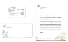 Urban Landscaping Business Card & Letterhead Template - Word, Publisher, InDesign, Illustrator, Pages, QuarkXPress, CorelDraw