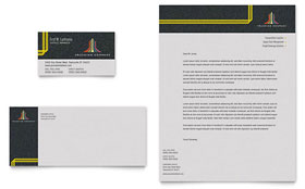 Trucking & Transport Business Card & Letterhead Template - Word, Publisher, InDesign, Illustrator, Pages, QuarkXPress, CorelDraw