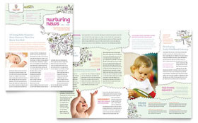 Babysitting & Daycare Newsletter Template - Word, Publisher, InDesign, Illustrator, Pages, QuarkXPress, CorelDraw
