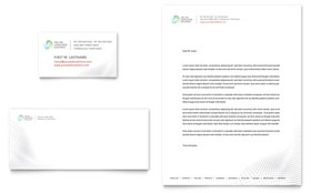 Language School Business Card & Letterhead Template - Word, Publisher, InDesign, Illustrator, Pages, QuarkXPress, CorelDraw