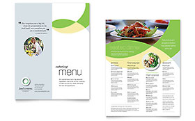 Food Catering Menu Template - Word, Publisher, InDesign, Illustrator, Pages, QuarkXPress, CorelDraw