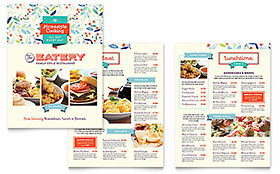 Family Restaurant Menu Template - Word, Publisher, InDesign, Illustrator, Pages, QuarkXPress, CorelDraw