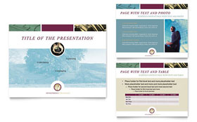 Financial Consulting Presentation Template - PowerPoint