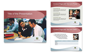 Tax Accounting Services Presentation Template - PowerPoint