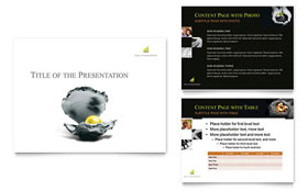 Wealth Management Services Presentation Template - PowerPoint