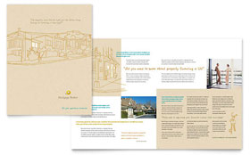 Mortgage Broker Brochure Template - Word, Publisher, InDesign, Illustrator, Pages, QuarkXPress, CorelDraw