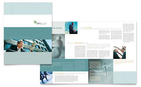 Wealth Management Services Brochure Template - Word, Publisher, InDesign, Illustrator, Pages, QuarkXPress, CorelDraw