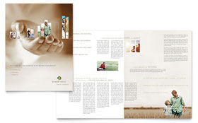 Retirement Investment Services Brochure Template - Word, Publisher, InDesign, Illustrator, Pages, QuarkXPress, CorelDraw