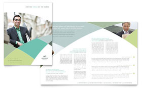 Financial Advisor Brochure Template - Word, Publisher, InDesign, Illustrator, Pages, QuarkXPress, CorelDraw