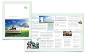 Mortgage Lenders Brochure Template - Word, Publisher, InDesign, Illustrator, Pages, QuarkXPress, CorelDraw