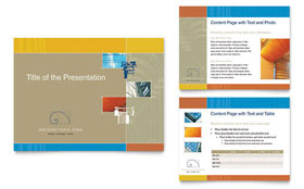Architectural Firm Presentation Template - PowerPoint