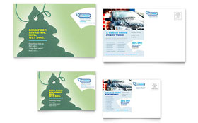 Car Cleaning Postcard Template - Word, Publisher, InDesign, Illustrator, Pages, QuarkXPress, CorelDraw