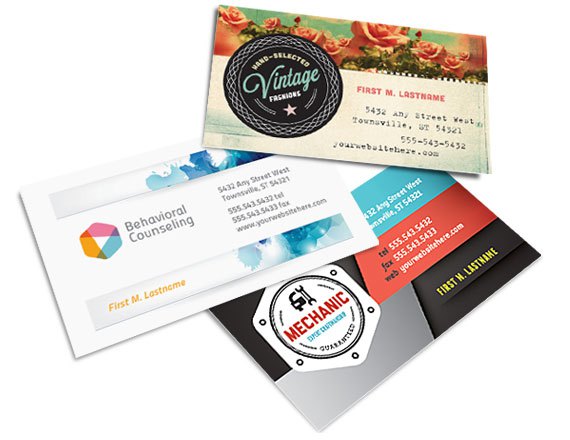 Graphic Design Examples Business Cards