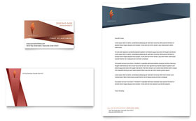 Hair Stylist & Salon Business Card & Letterhead Template - Word, Publisher, InDesign, Illustrator, Pages, QuarkXPress, CorelDraw