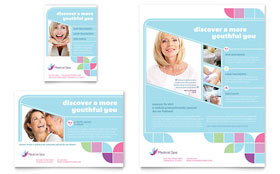 Medical Spa Flyer & Ad Template - Word, Publisher, InDesign, Illustrator, Pages, QuarkXPress, CorelDraw