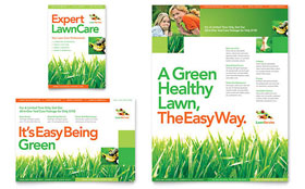 Lawn Maintenance Flyer & Ad Template - Word, Publisher, InDesign, Illustrator, Pages, QuarkXPress, CorelDraw