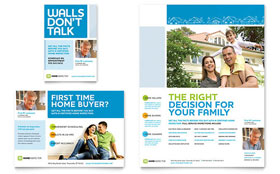 Home Inspection & Inspector Flyer & Ad Template - Word, Publisher, InDesign, Illustrator, Pages, QuarkXPress, CorelDraw