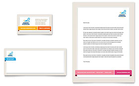 Carpet Cleaning Business Card & Letterhead Template - Word, Publisher, InDesign, Illustrator, Pages, QuarkXPress, CorelDraw