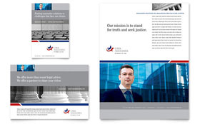 Legal & Government Services Flyer & Ad Template - Word, Publisher, InDesign, Illustrator, Pages, QuarkXPress, CorelDraw