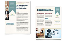 Law Firm Datasheet Template - Word, Publisher, InDesign, Illustrator, Pages, QuarkXPress, CorelDraw
