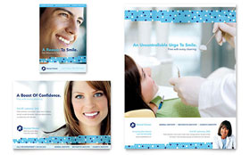 Dentistry & Dental Office Flyer & Ad Template - Word, Publisher, InDesign, Illustrator, Pages, QuarkXPress, CorelDraw