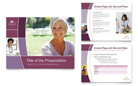 Women's Health Clinic Presentation Template - PowerPoint