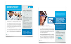 Science & Chemistry Datasheet Template - Word, Publisher, InDesign, Illustrator, Pages, QuarkXPress, CorelDraw