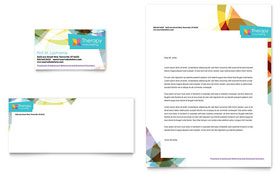 Adolescent Counseling Business Card & Letterhead Template - Word, Publisher, InDesign, Illustrator, Pages, QuarkXPress, CorelDraw