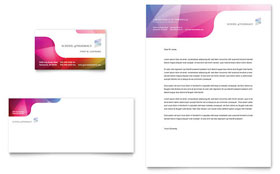 Pharmacy School Business Card & Letterhead Template - Word, Publisher, InDesign, Illustrator, Pages, QuarkXPress, CorelDraw