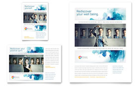 Behavioral Counseling Flyer & Ad Template - Word, Publisher, InDesign, Illustrator, Pages, QuarkXPress, CorelDraw