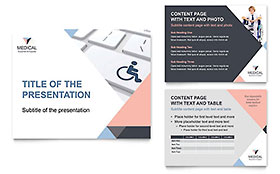 Disability Medical Equipment Presentation Template - PowerPoint