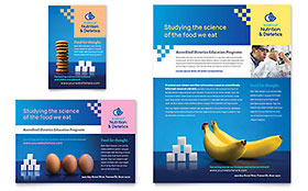 Dietitian Flyer & Ad Template - Word, Publisher, InDesign, Illustrator, Pages, QuarkXPress, CorelDraw