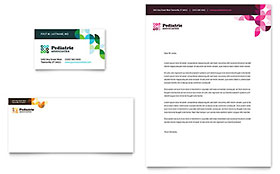 Pediatric Doctor Business Card & Letterhead Template - Word, Publisher, InDesign, Illustrator, Pages, QuarkXPress, CorelDraw