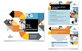 Logistics & Warehousing Presentation Template - PowerPoint