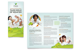 Foster Care & Adoption Trifold Brochure Template - Word, Publisher, InDesign, Illustrator, Pages, QuarkXPress, CorelDraw