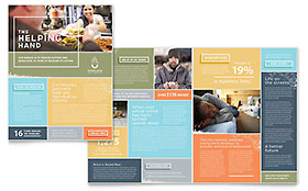Homeless Shelter Newsletter Template - Word, Publisher, InDesign, Illustrator, Pages, QuarkXPress, CorelDraw