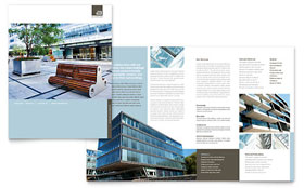 Architect Brochure Template - Word, Publisher, InDesign, Illustrator, Pages, QuarkXPress, CorelDraw
