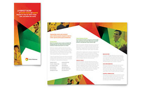 Public Relations Company Trifold Brochure Template - Word, Publisher, InDesign, Illustrator, Pages, QuarkXPress, CorelDraw