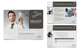 Corporate Business Presentation Template - PowerPoint