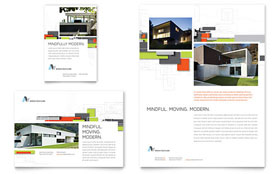 Architectural Design Flyer & Ad Template - Word, Publisher, InDesign, Illustrator, Pages, QuarkXPress, CorelDraw