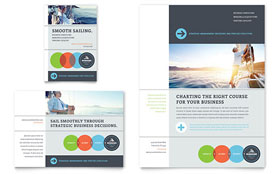 Business Analyst Flyer & Ad Template - Word, Publisher, InDesign, Illustrator, Pages, QuarkXPress, CorelDraw
