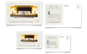 Pet Hotel & Spa Postcard Template - Word, Publisher, InDesign, Illustrator, Pages, QuarkXPress, CorelDraw