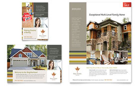 Free Real Estate Flyer & Ad Template - Word, Publisher, InDesign, Illustrator, Pages, QuarkXPress, CorelDraw
