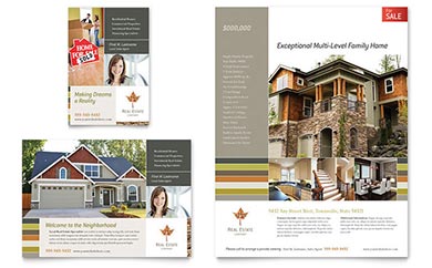 Free Real Estate Flyer & Ad Template - Word, Publisher, InDesign, Illustrator, Pages, QuarkXPress, CorelDraw