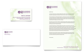 Catholic Parish and School Business Card & Letterhead Template - Word, Publisher, InDesign, Illustrator, Pages, QuarkXPress, CorelDraw