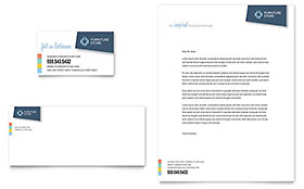 Home Furnishings Business Card & Letterhead Template - Word, Publisher, InDesign, Illustrator, Pages, QuarkXPress, CorelDraw