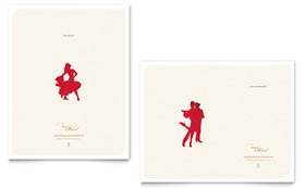 Dance School Poster Template - Word, Publisher, InDesign, Illustrator, Pages, QuarkXPress, CorelDraw