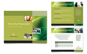 Internet Marketing Presentation Template - PowerPoint