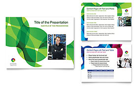 Network Administration Presentation Template - PowerPoint