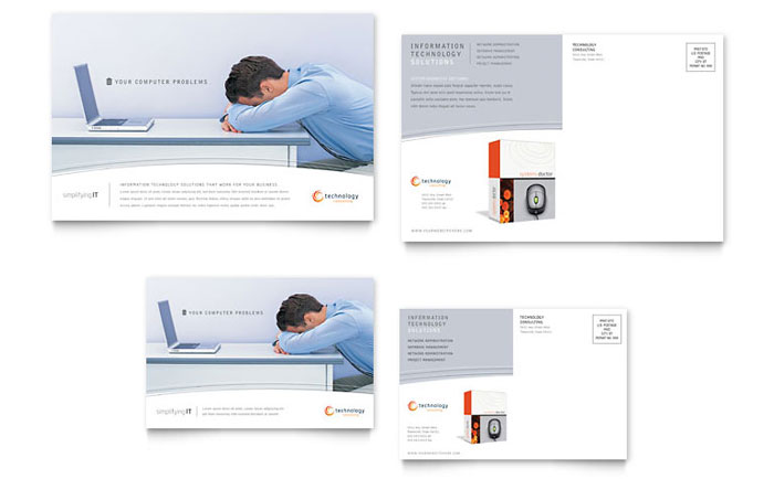 Free Business Postcard Template - Word, Publisher, InDesign, Illustrator, Pages, QuarkXPress, CorelDraw